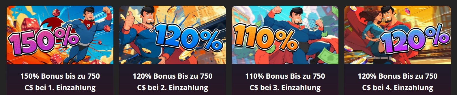 Bruce Bet Willkommensbonus